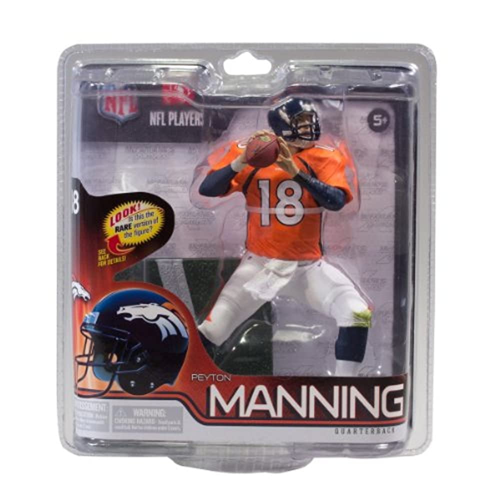 NFL Peyton Manning Orange Jersey Action Figure - Walmart.com