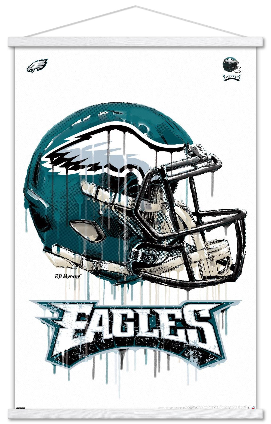 Nfl sales eagles helmet