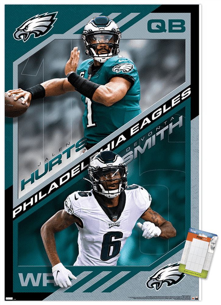 NFL Philadelphia Eagles - Dynamic Duo 21 Wall Poster, 22.375" x 34"
