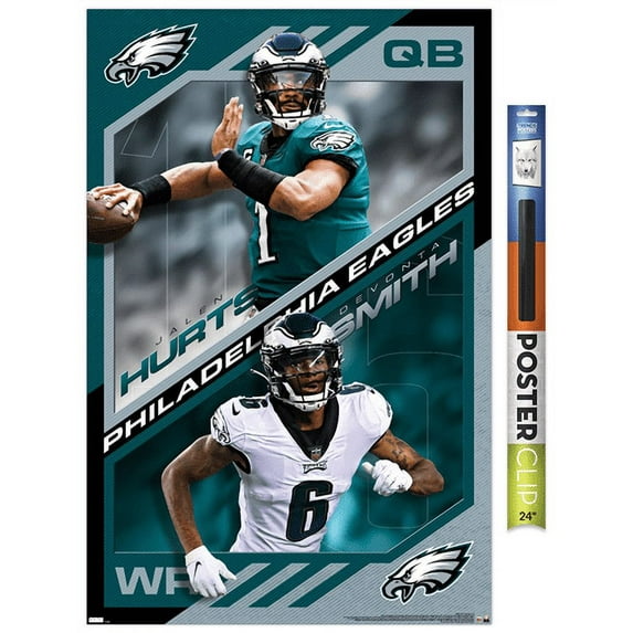 NFL Philadelphia Eagles - Dynamic Duo 21 Wall Poster, 22.375" x 34"