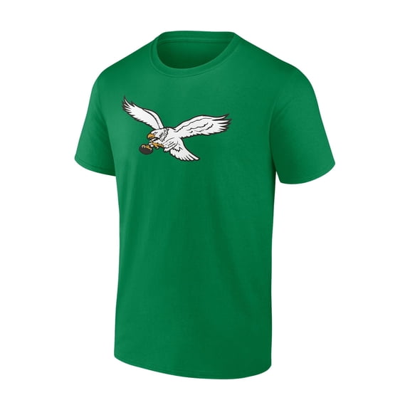 NFL Philadelphia Eagles Men's Cotton Green Short Sleeve T-Shirt
