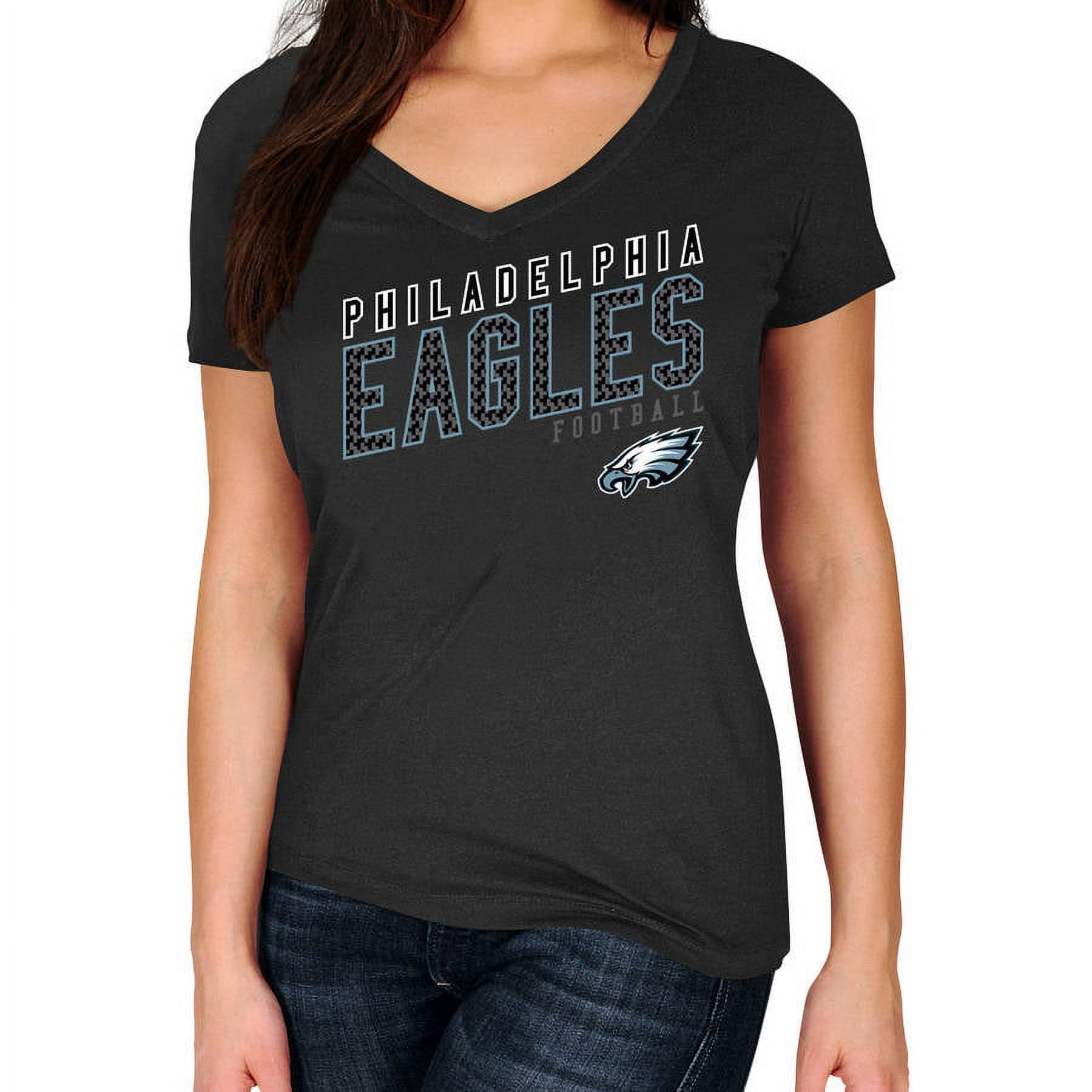 Women's plus clearance size eagles jersey