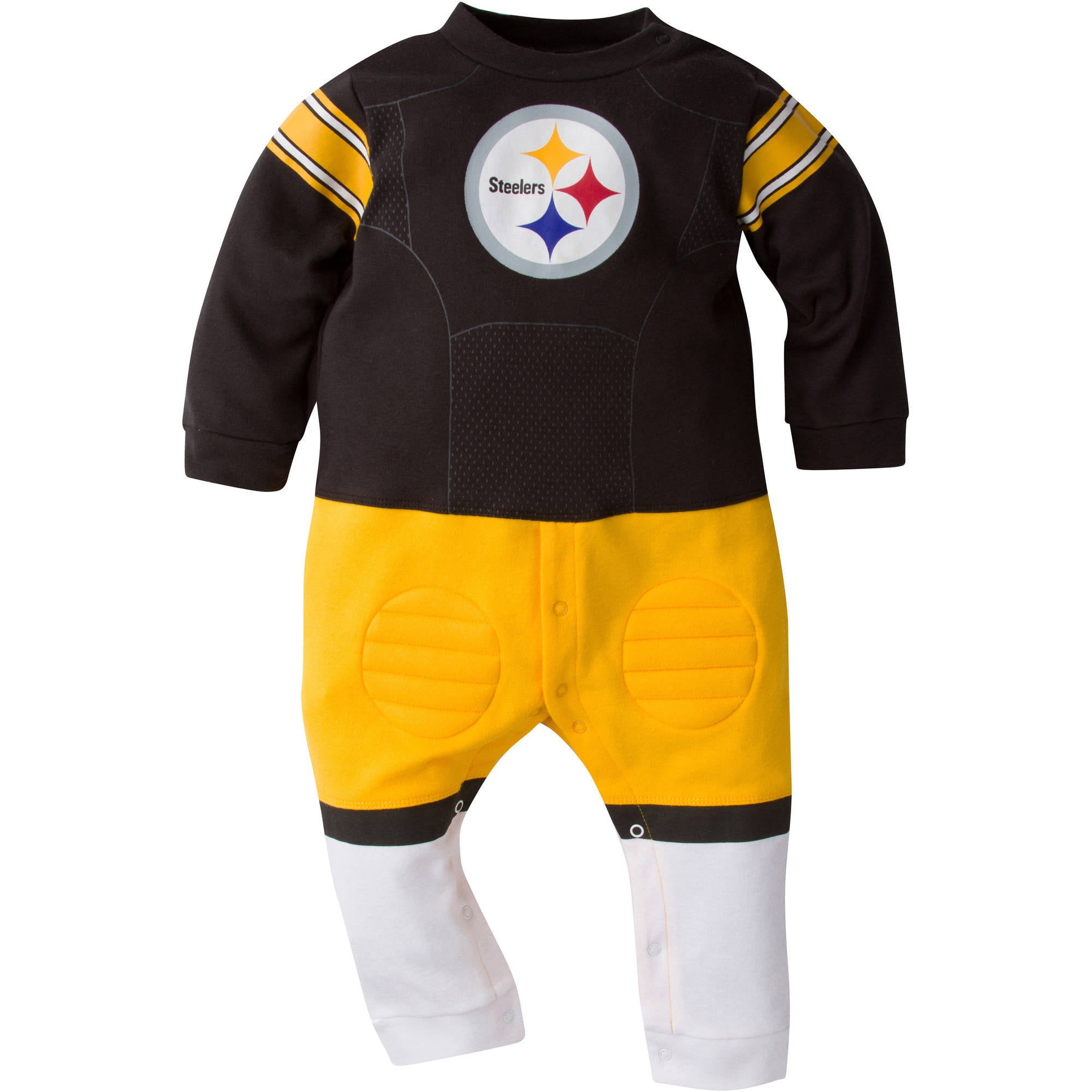 NFL Pittsburgh Steelers Baby Boys Team Uniform Footysuit