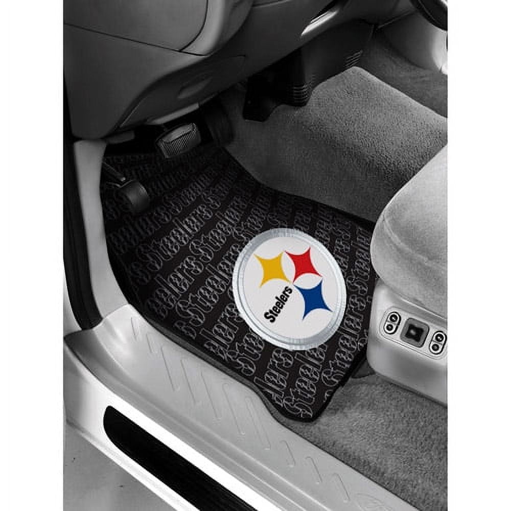 NFL Pittsburgh Steelers Floor Mats Set of 2