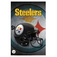 thumbnail image 1 of NFL Pittsburgh Steelers - Helmet 16 Wall Poster, 14.725" x 22.375", Framed, 1 of 5