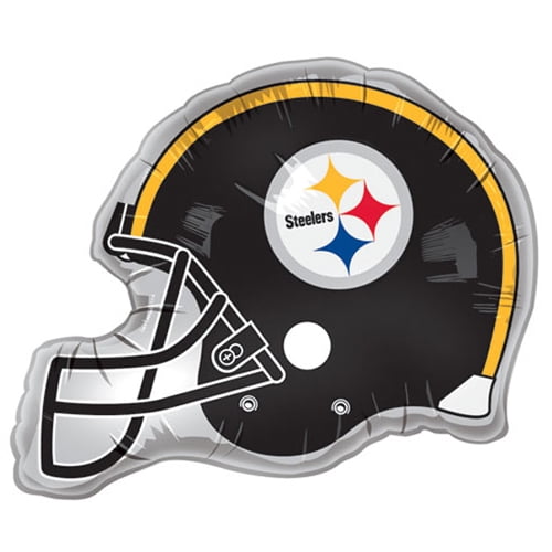 NFL Pittsburgh Steelers Helmet Shaped Foil Mylar Balloon (1ct)
