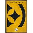 thumbnail image 1 of NFL Pittsburgh Steelers - Logo 25 Wall Poster, 14.725" x 22.375" Framed, 1 of 5