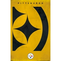 NFL Pittsburgh Steelers - Logo 25 Wall Poster, 22.375" x 34"