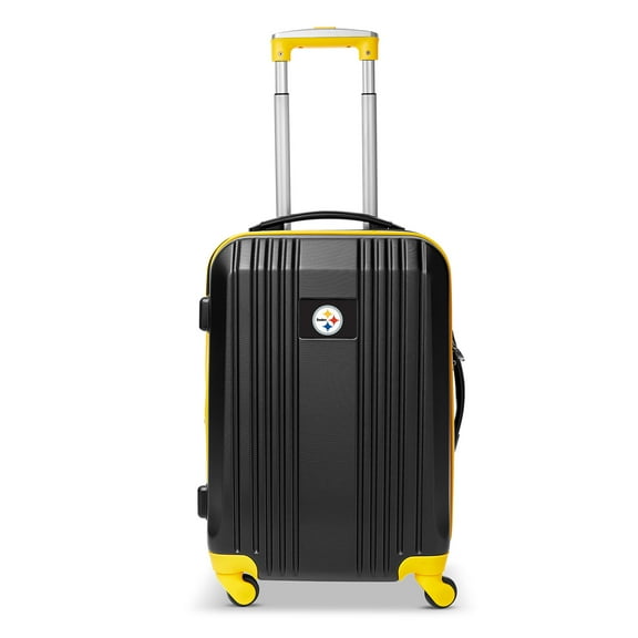 NFL Pittsburgh Steelers Luggage Carry-On 21In Hardcase Two-Tone Spinner
