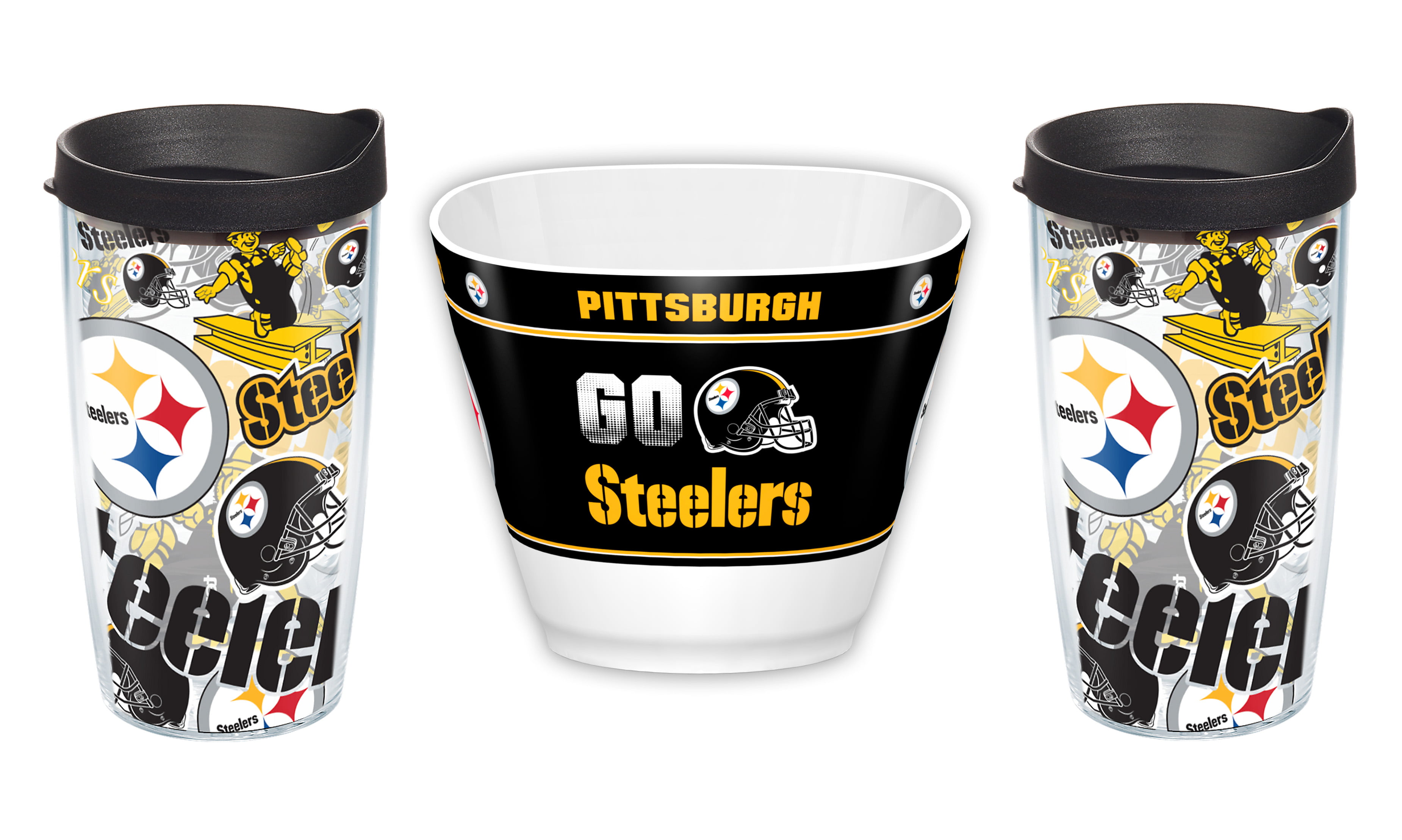 Lids Pittsburgh Steelers 15oz. Color Mug 2-Pack Set