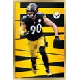thumbnail image 1 of NFL Pittsburgh Steelers - T.J. Watt 21 Wall Poster, 22.375" x 34" Framed, 1 of 4