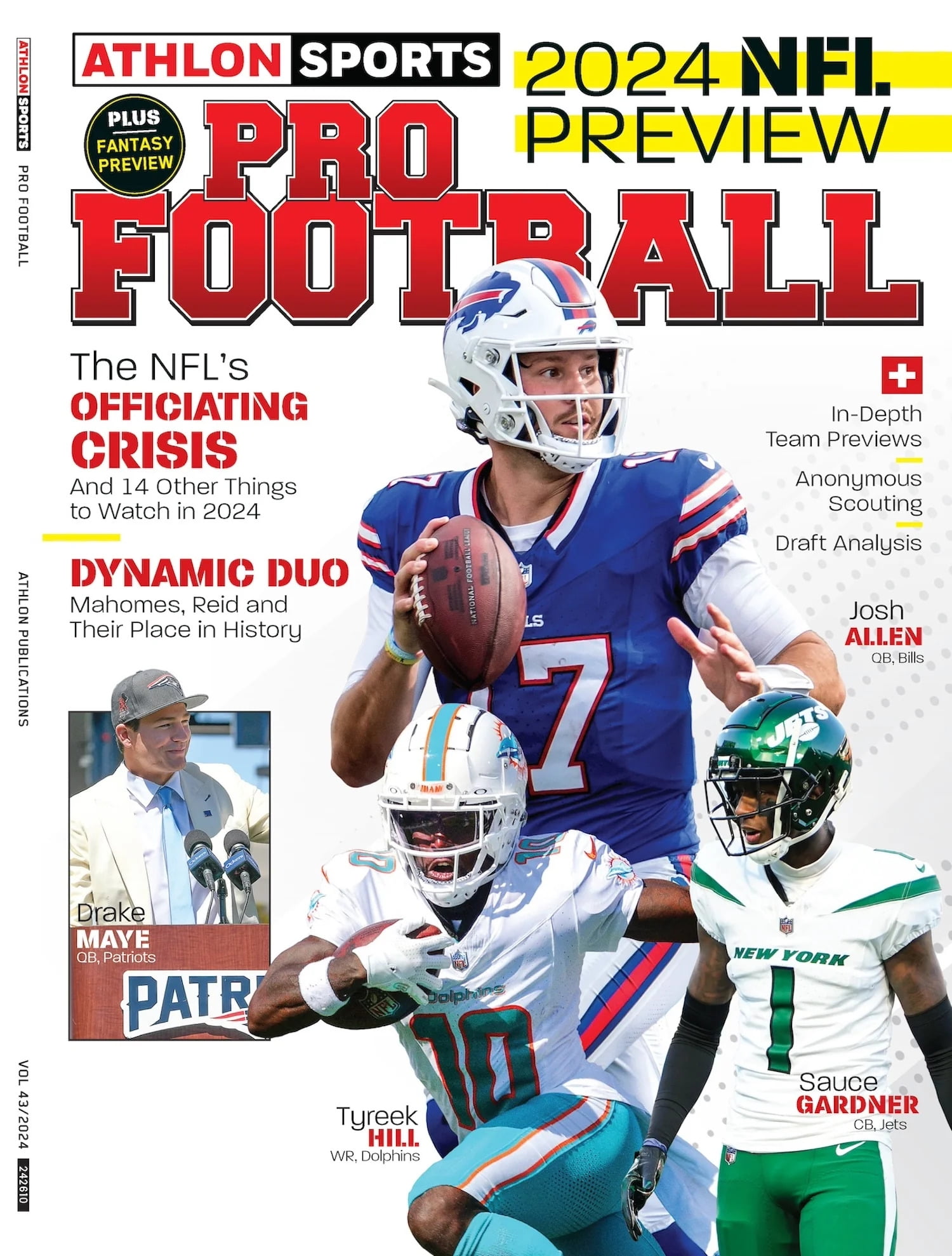 NFL Pro Football Preview 2024 Athlon Sports InDepth Team Previews