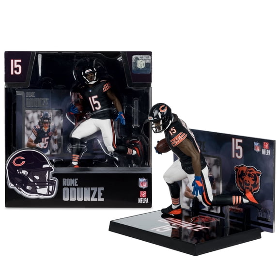 Rome Odunze (NFL: Chicago Bears) 7" Posed Figure McFarlane's SportsPicks #57