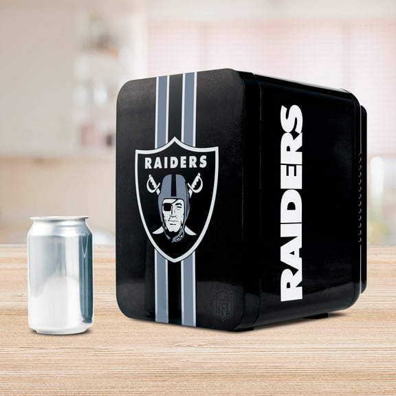 NFL Raiders Mini Fridge, 6 Can 4L