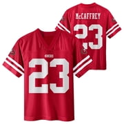 NFL SAN FRANCISCO 49ERS Boys Jersey Game Day Fan Apparel -Mccaffrey