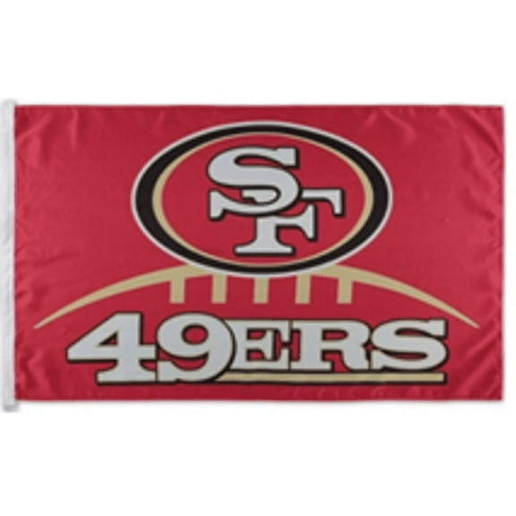 NFL San Francisco (3'x5') Heavy Duty Single Sided Flag