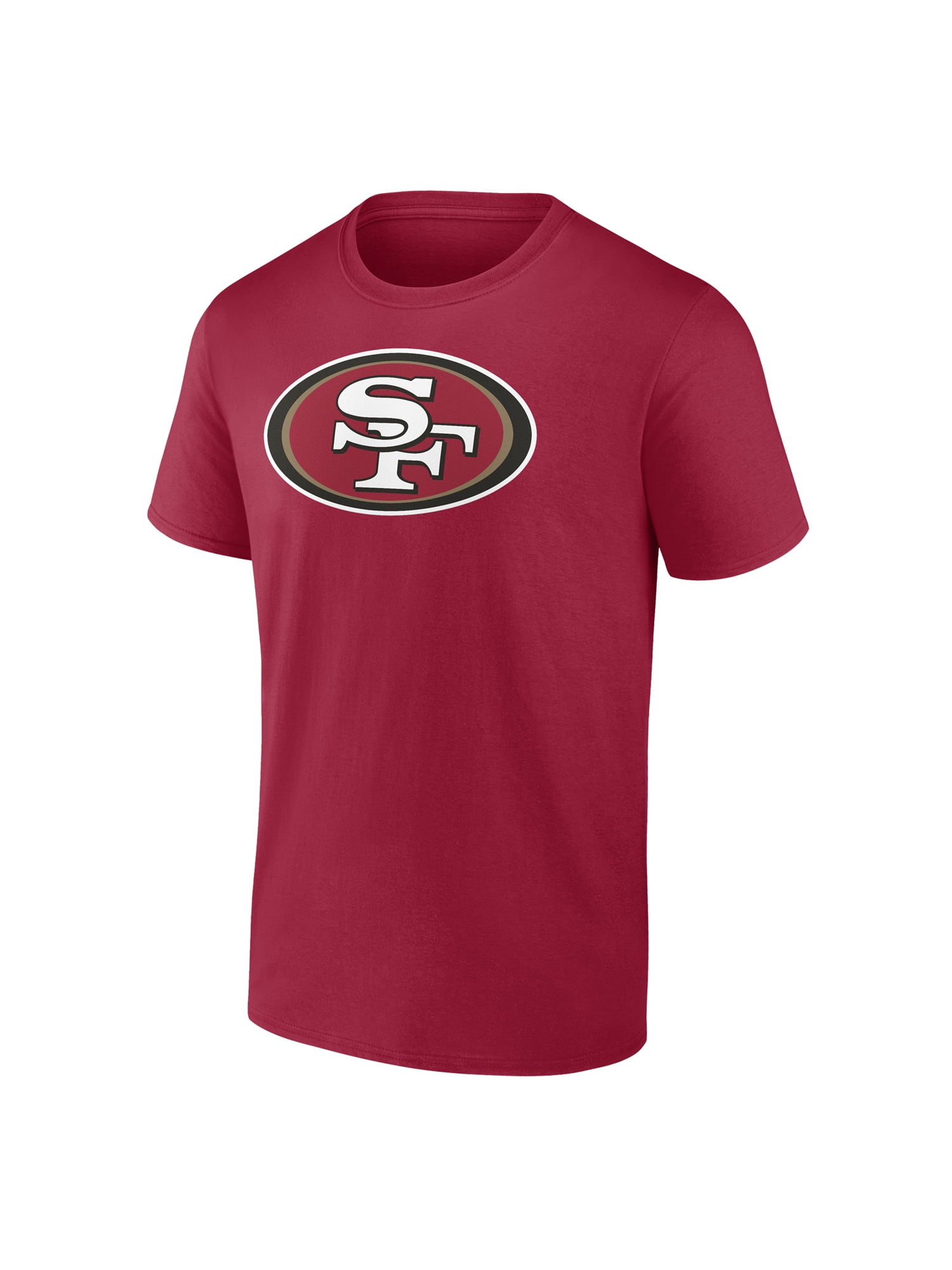 NFL San Francisco 49Ers Men's Cotton Red Short Sleeve T-Shirt