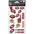 thumbnail image 1 of NFL San Francisco 49Ers Prime 4" x 7" Face Cal Sheet, 1 of 2