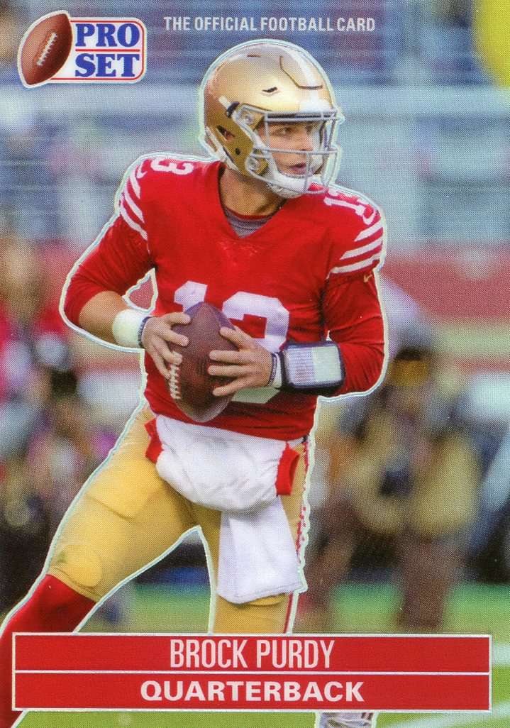 NFL San Francisco 49ers 2023 Pro Set Brock Purdy 1 of 491