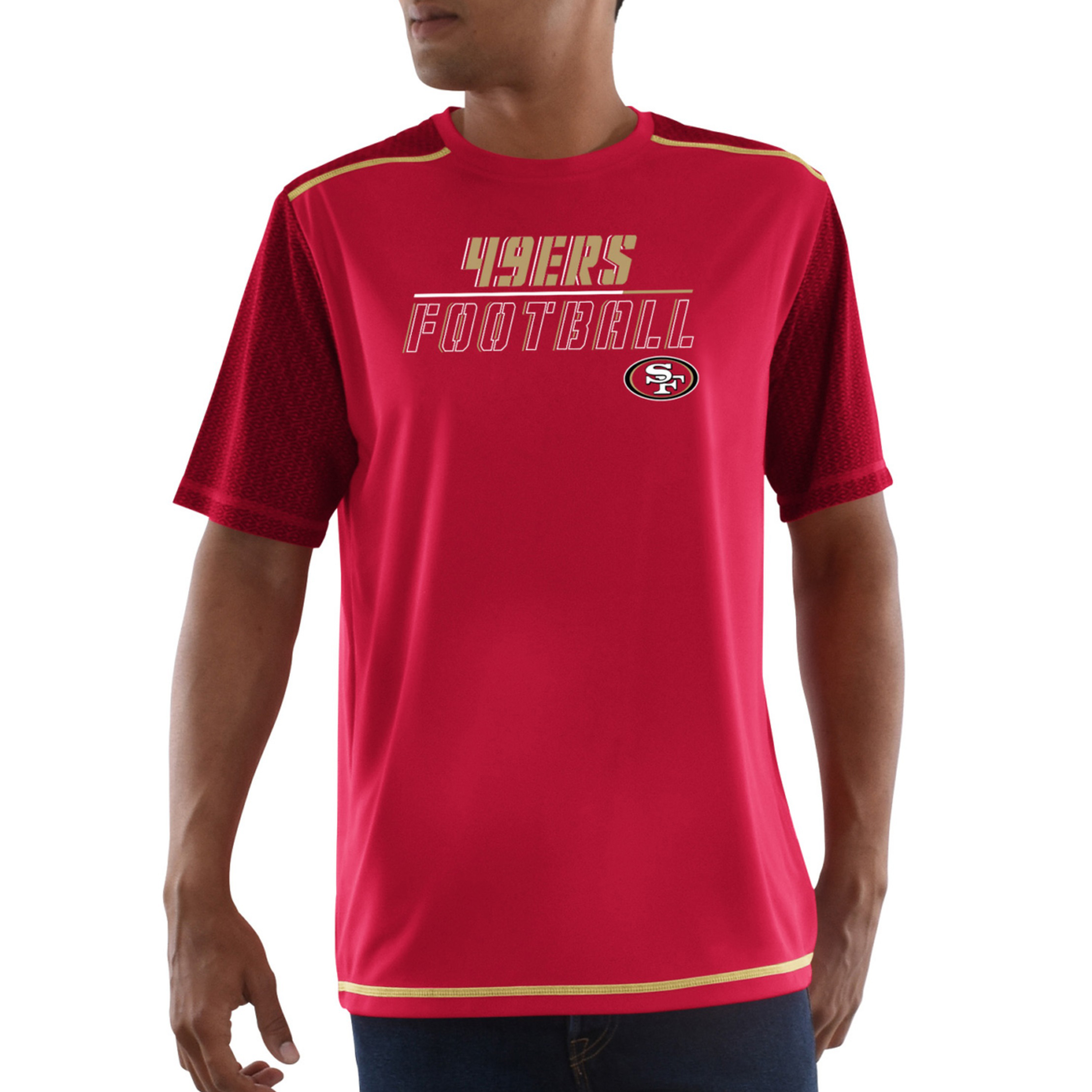 NFL San Francisco 49ers Absolute Speed Men's Big and Tall Short Sleeve Tee - image 1 of 2