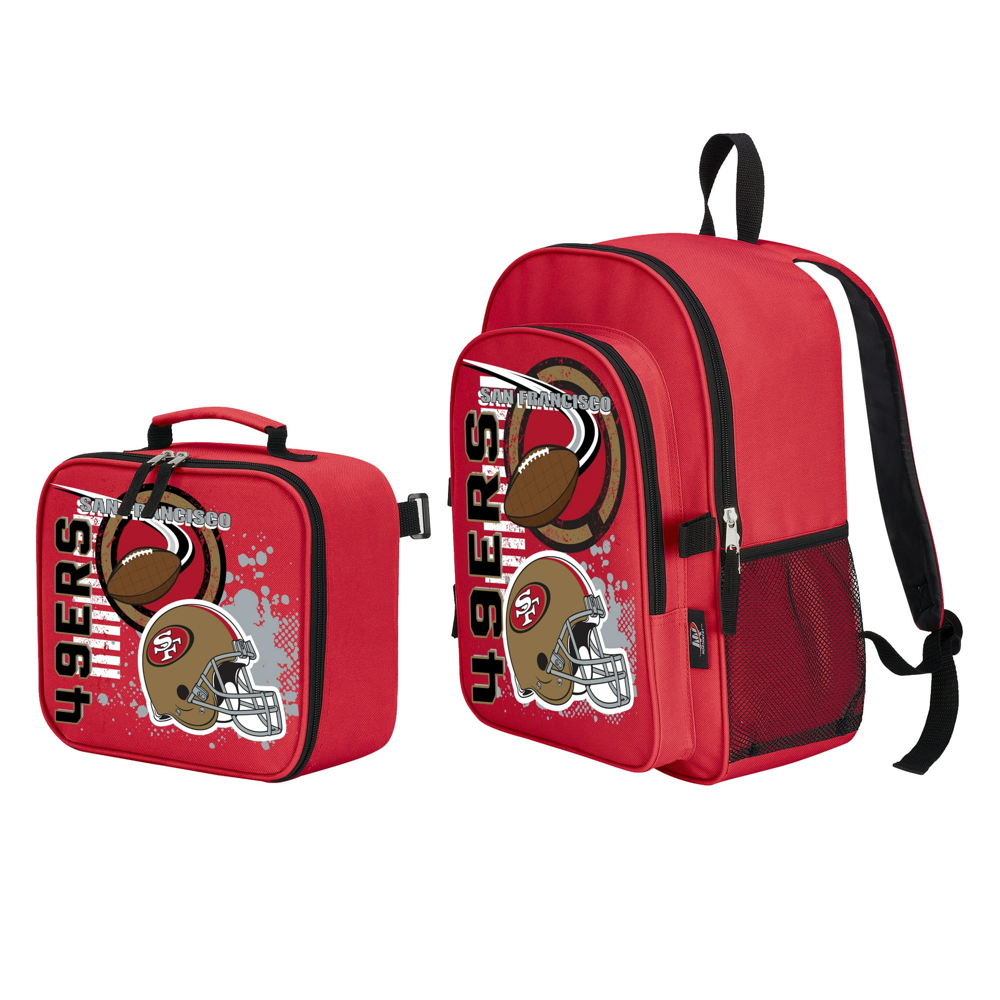 NFL San Francisco 49ers Mickey Mouse on The Go Lunch Cooler - Black