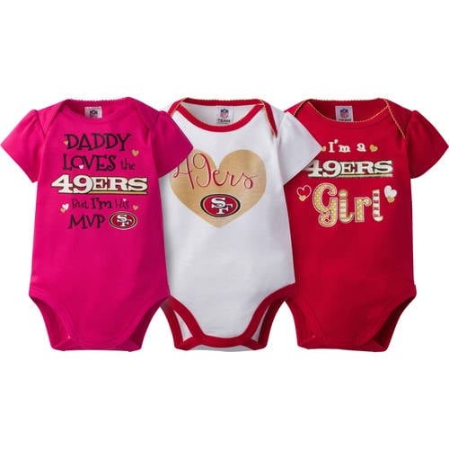 Personalized San Francisco 49ers Gerber Baby Onesie® Cotton Custom