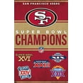 thumbnail image 1 of NFL San Francisco 49ers - Champions 23 Wall Poster, 14.725" x 22.375", 1 of 7