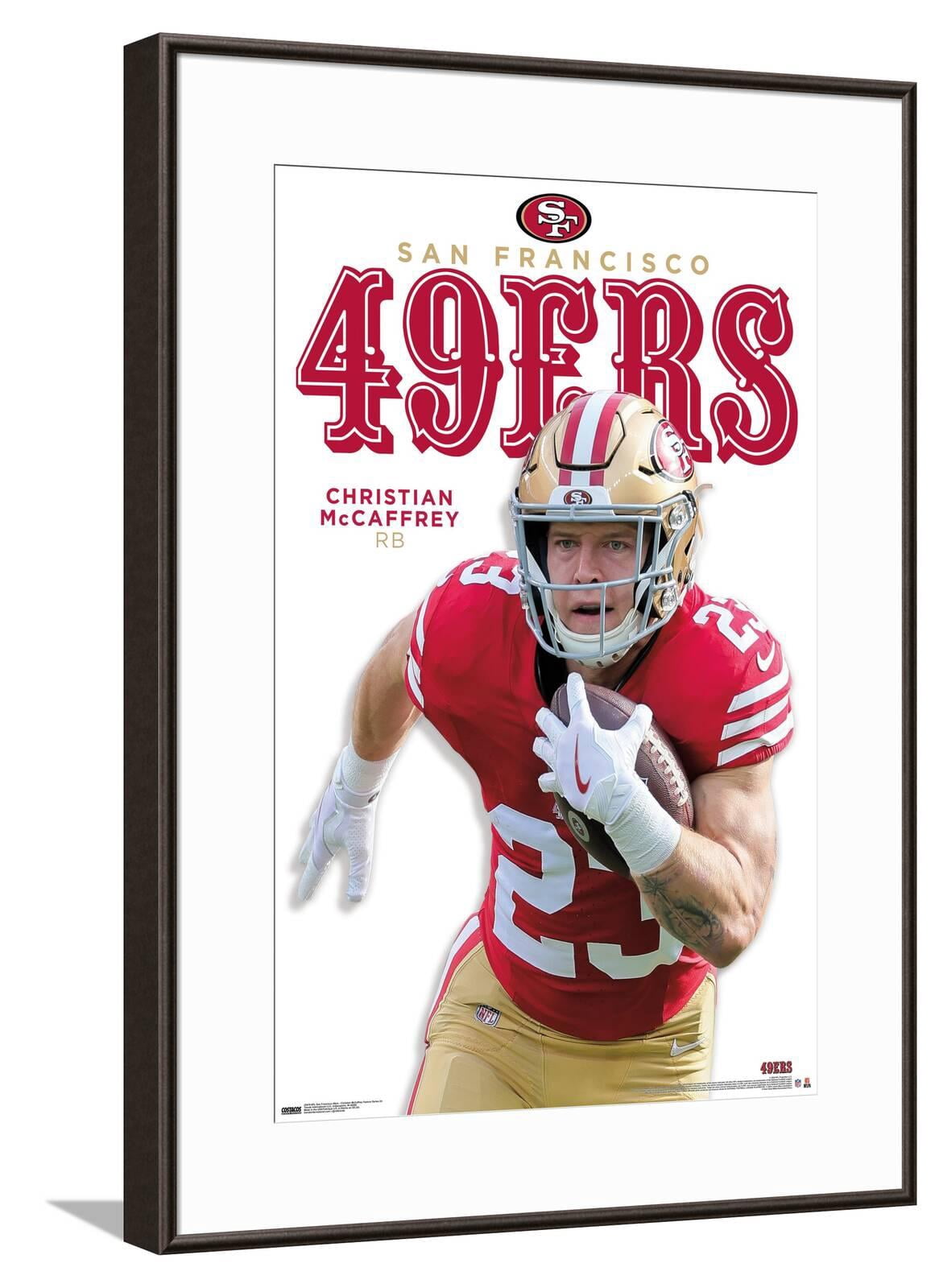 NFL San Francisco 49ers - Christian McCaffrey Feature Series 24 Canvas ...