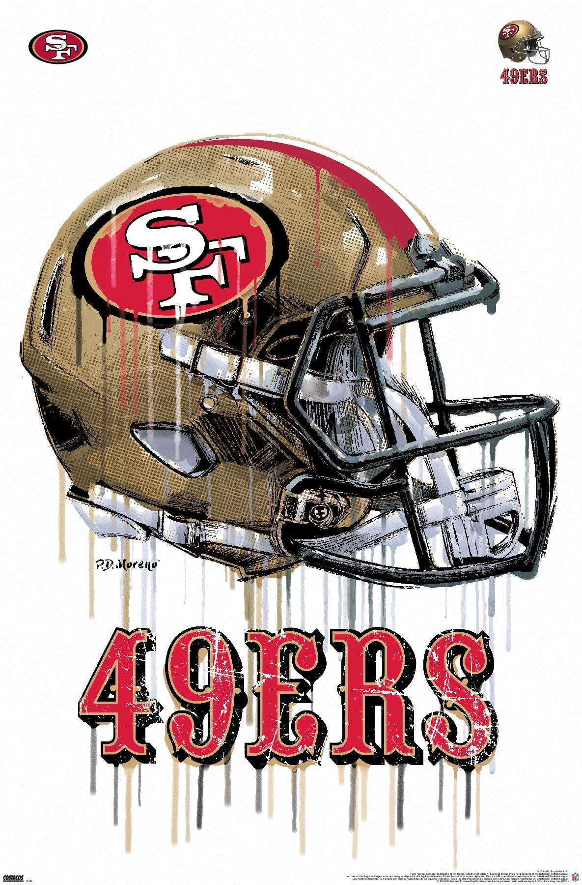 Trends International NFL Los Angeles Rams - Commemorative Super Bowl LVI  Champions Team Logo Wall Poster, 22.375 x 34, Premium Unframed Version