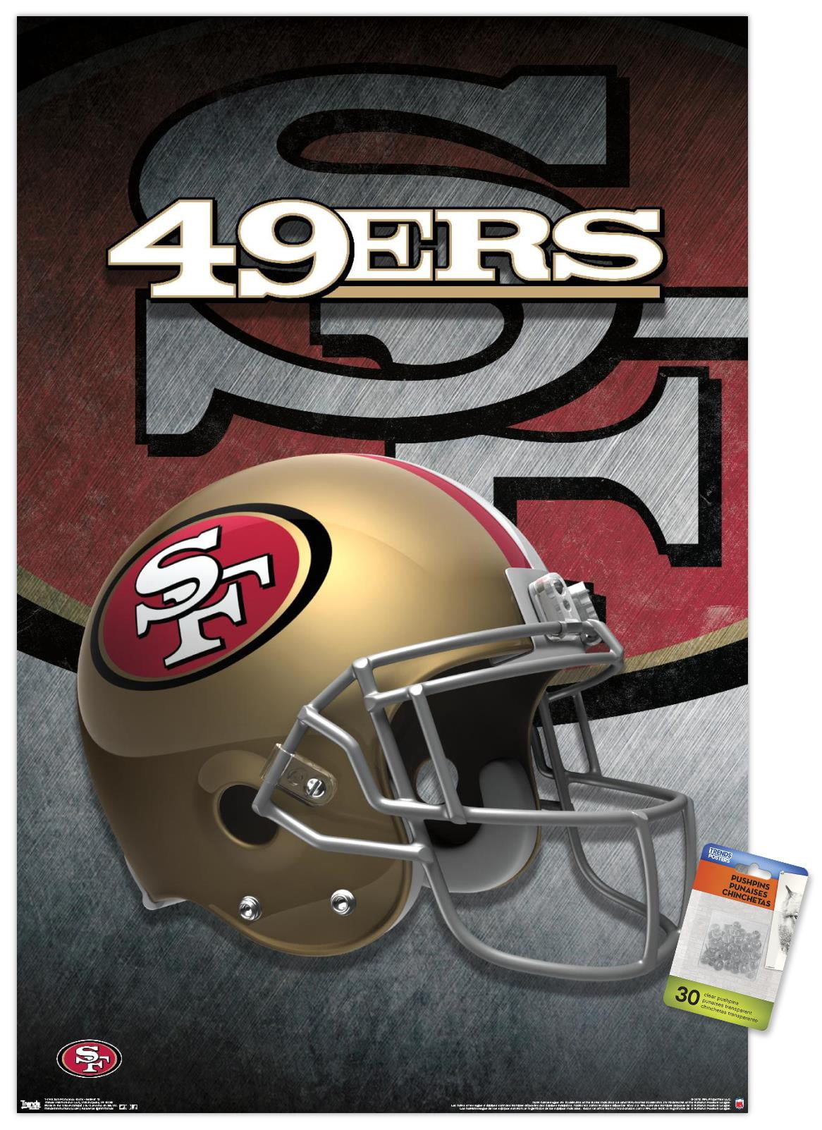 Floating 49ers Helmet