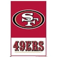 thumbnail image 1 of NFL San Francisco 49ers - Logo 21 Wall Poster, 22.375" x 34", 1 of 4