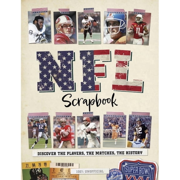 NFL Scrapbook, (Hardcover)