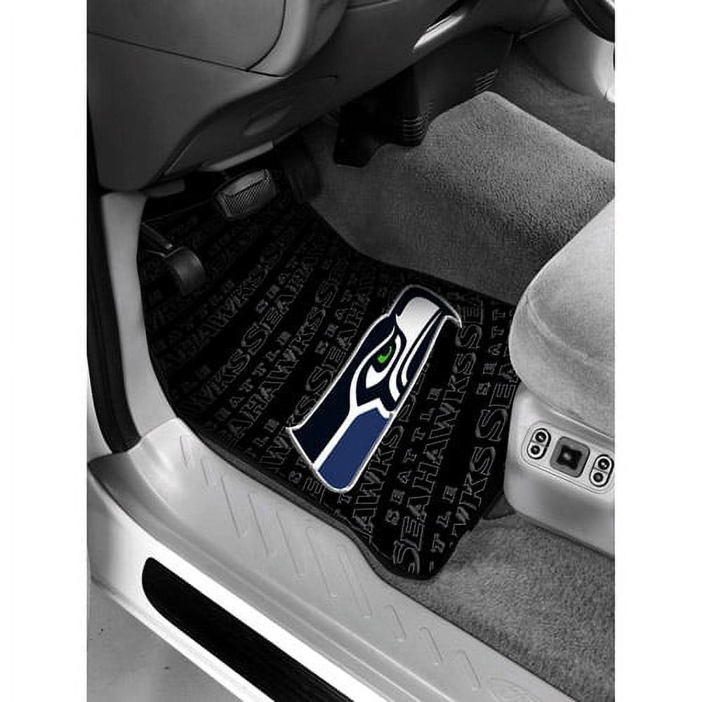 NFL Seattle Seahawks 2 pc Front Floor Mats and Seattle Seahawks Car