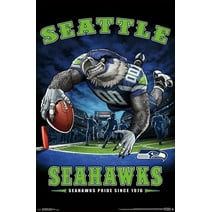 NFL Seattle Seahawks - End Zone 17 Wall Poster, 22.375" x 34"