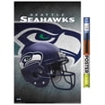thumbnail image 1 of NFL Seattle Seahawks - Helmet 16 Wall Poster, 22.37" x 34", 1 of 2