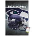 thumbnail image 1 of NFL Seattle Seahawks - Helmet 16 Wall Poster, 22.37" x 34", 1 of 5