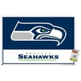 thumbnail image 1 of NFL Seattle Seahawks - Logo 21 Wall Poster with Pushpins, 22.37" x 34", 1 of 6