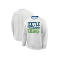 thumbnail image 1 of NFL Seattle Seahawks Men's Cotton Gray Heather Long Sleeve Crew Fleece Sweatshirt, 1 of 4