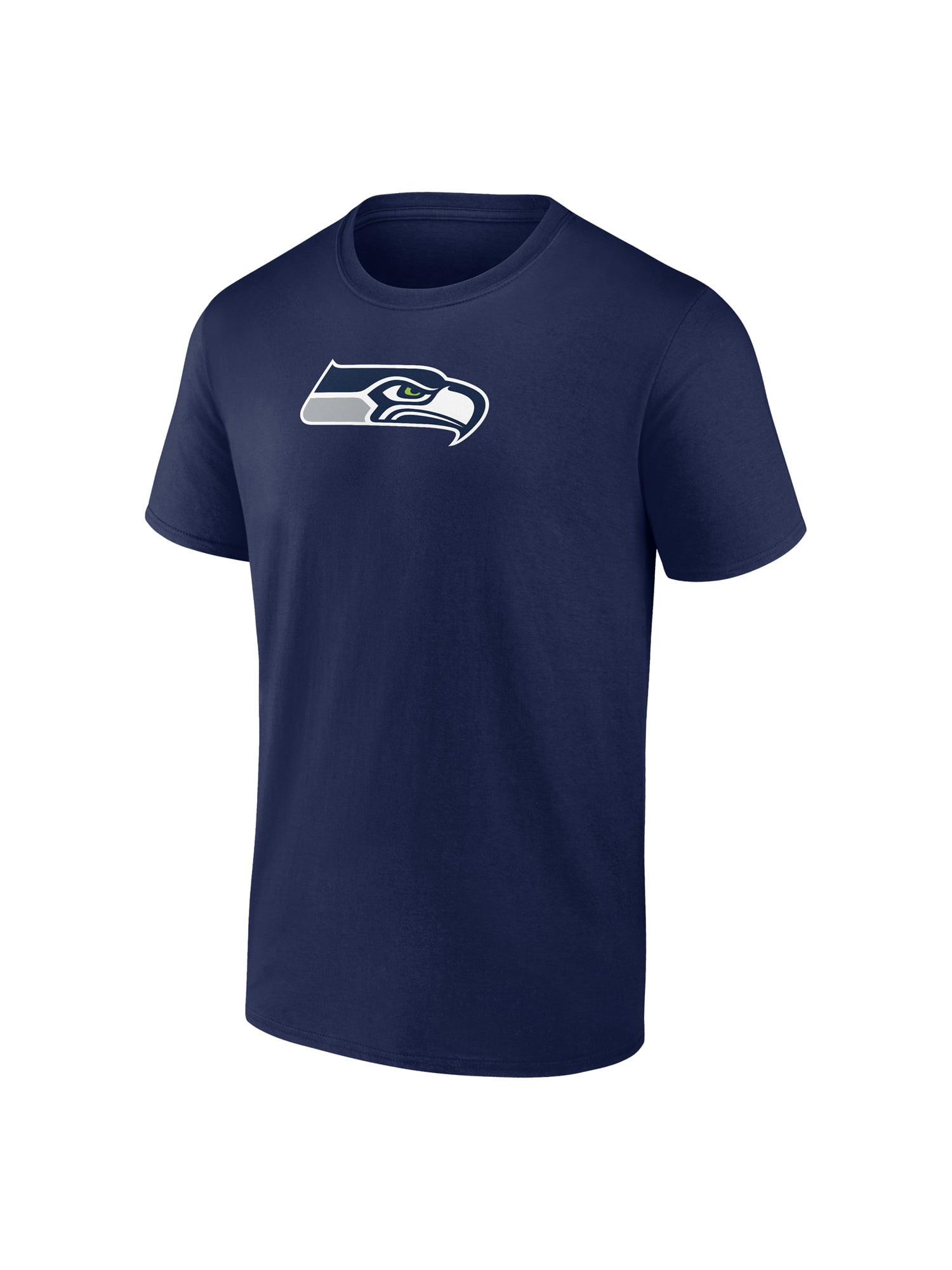 NFL Seattle Seahawks Men's Cotton Navy Short Sleeve T-Shirt