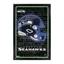 Seattle Seahawks 22'' x 34'' Framed Team Poster