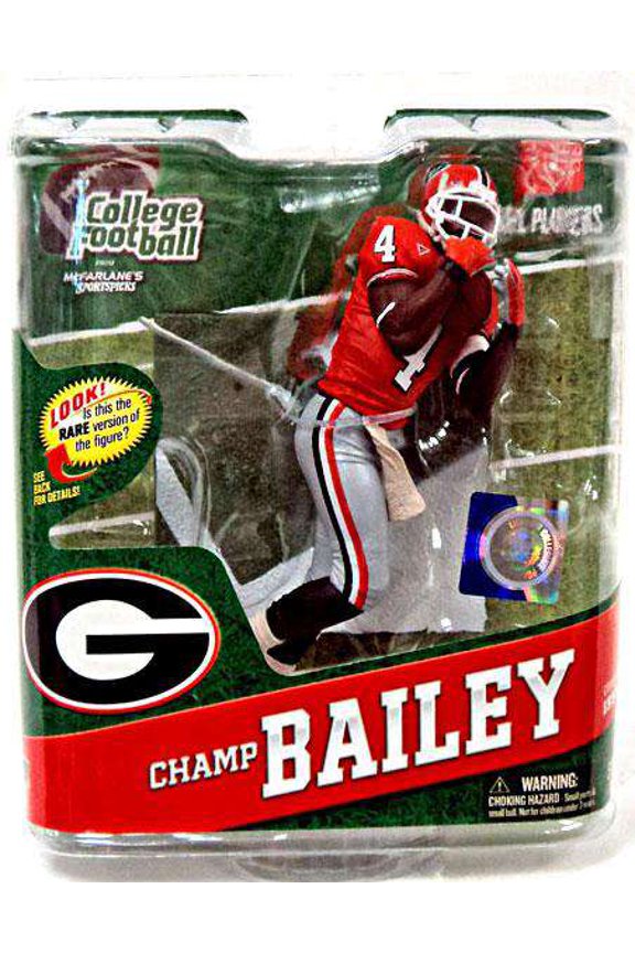 NFL Series 4 Champ Bailey Orange Jersey Action Figure
