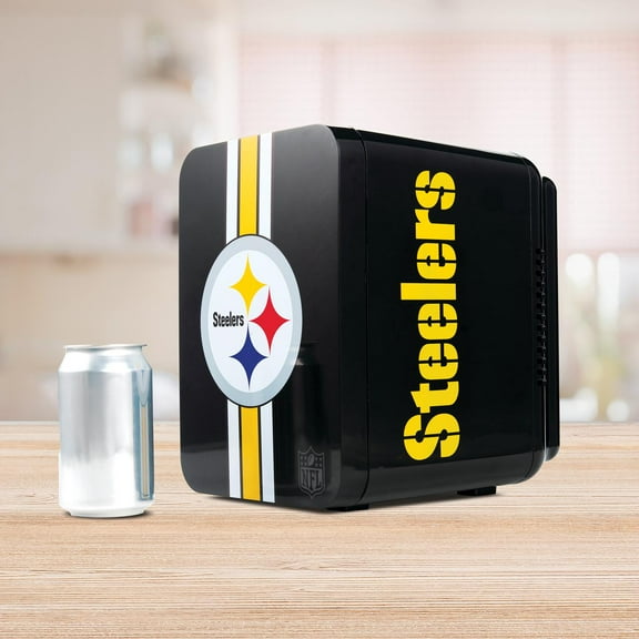 NFL Steelers Mini Fridge 6 Can 4L