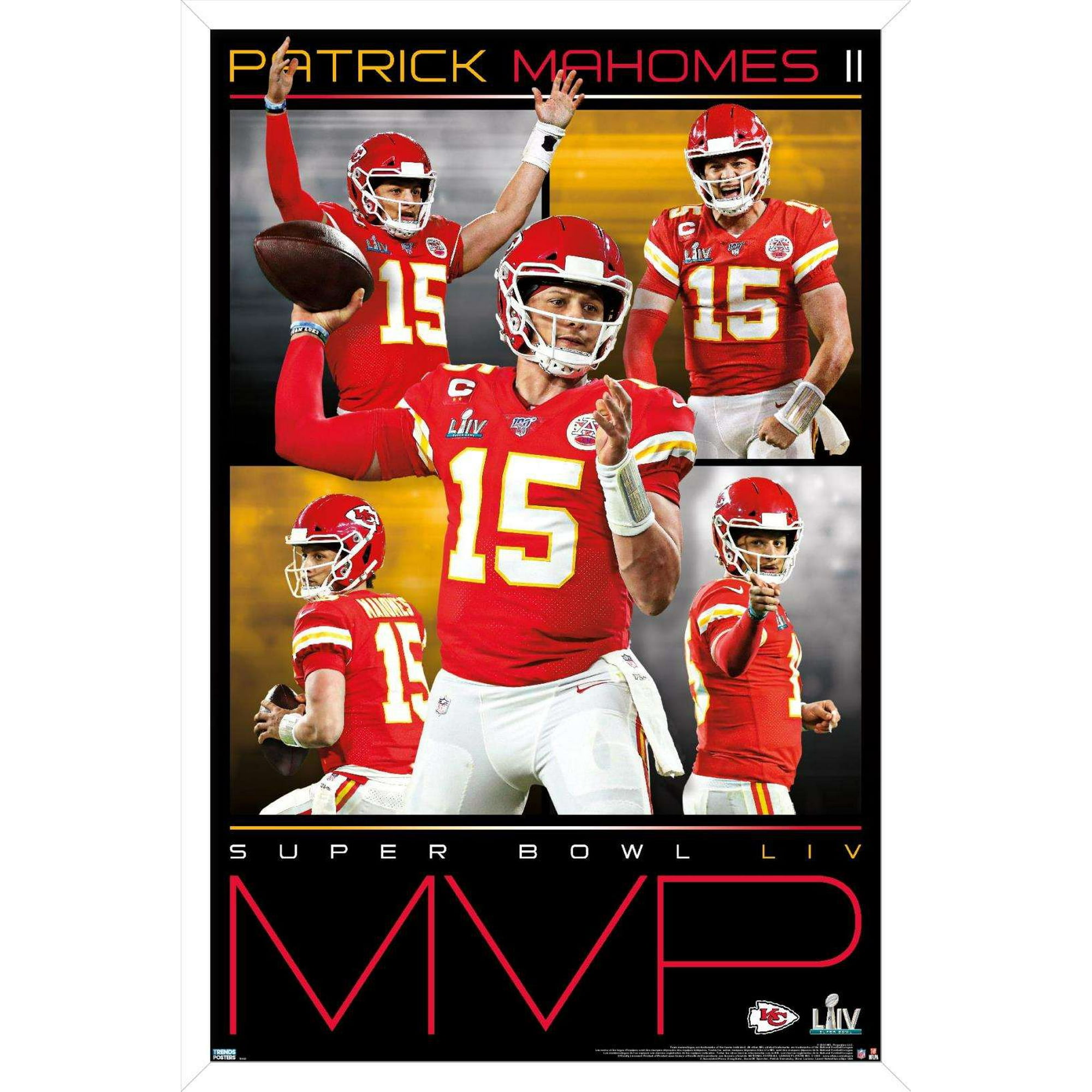 NFL Super Bowl LIV MVP - Patrick Mahomes II Poster 