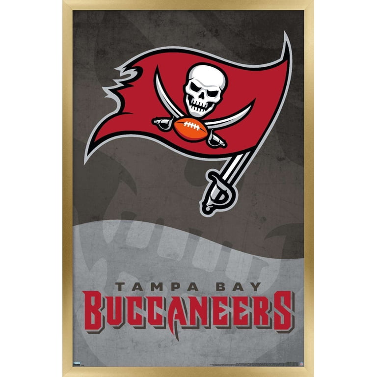 NFL Tampa Bay Buccaneers - Logo 20 Wall Poster, 14.725