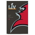 thumbnail image 1 of NFL Tampa Bay Buccaneers - Super Bowl LV Minimalist Logo Wall Poster, 14.725" x 22.375", Framed, 1 of 3