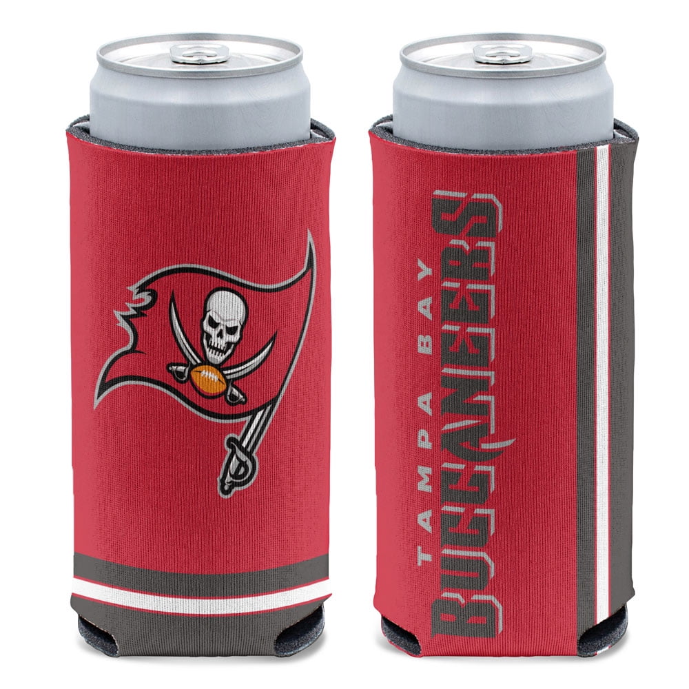 NFL Tampa Bay Bucs Prime 12oz Slim Can Cooler, Collapsible