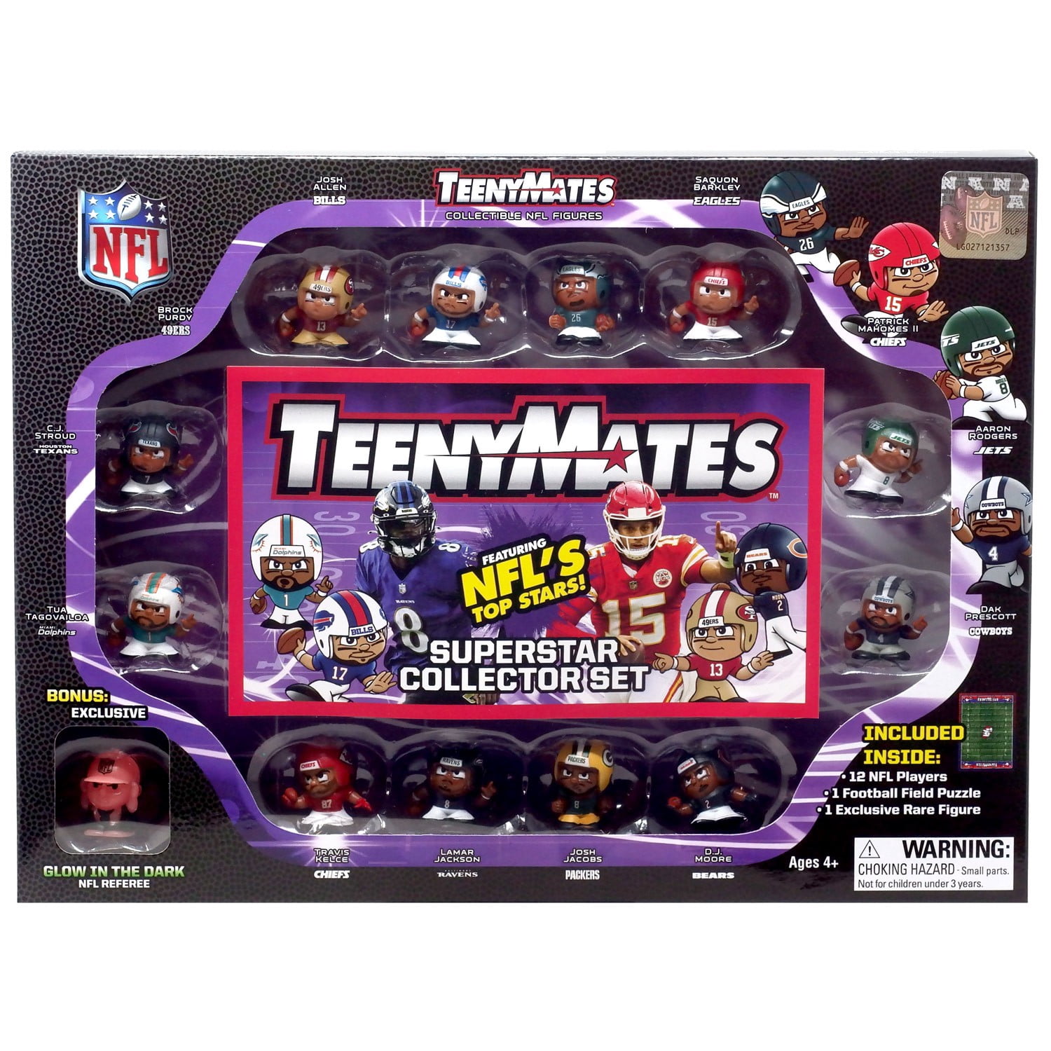NFL TeenyMates 2025 Football Series 13 Gift Set, 13-figure set