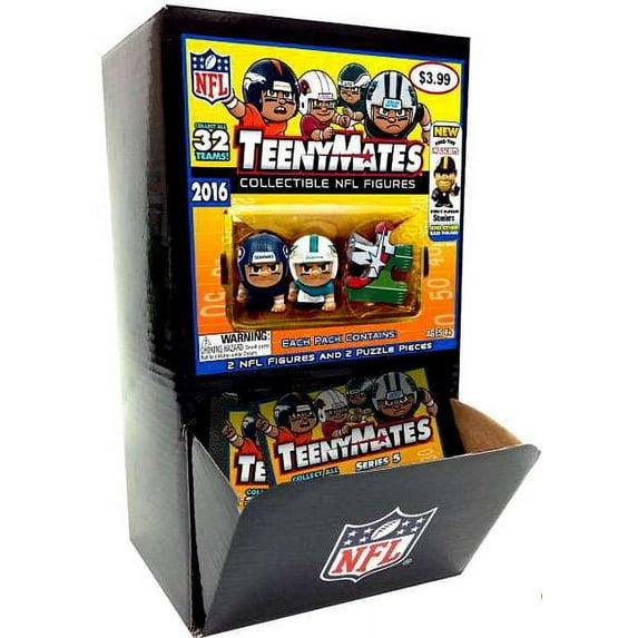NFL TeenyMates Series 5 Linemen Mystery Box (32 Packs)