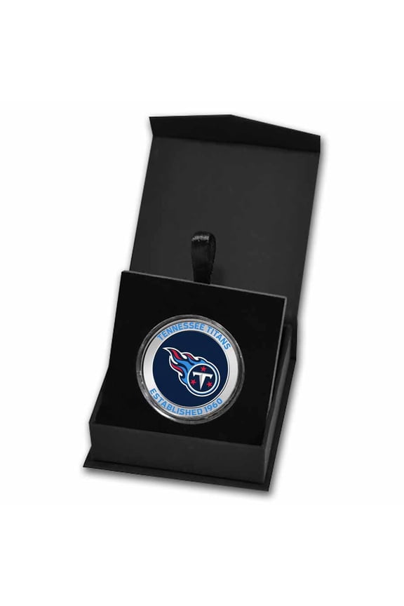 Tennessee Titans 1 oz Silver Colorized Round (w/Box)
