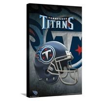 NFL Tennessee Titans - Helmet 18 Canvas Wall Poster, 14.725" x 22.375"